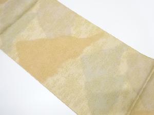 未使用品 砂子綴れ遠山模様織出し全通袋帯